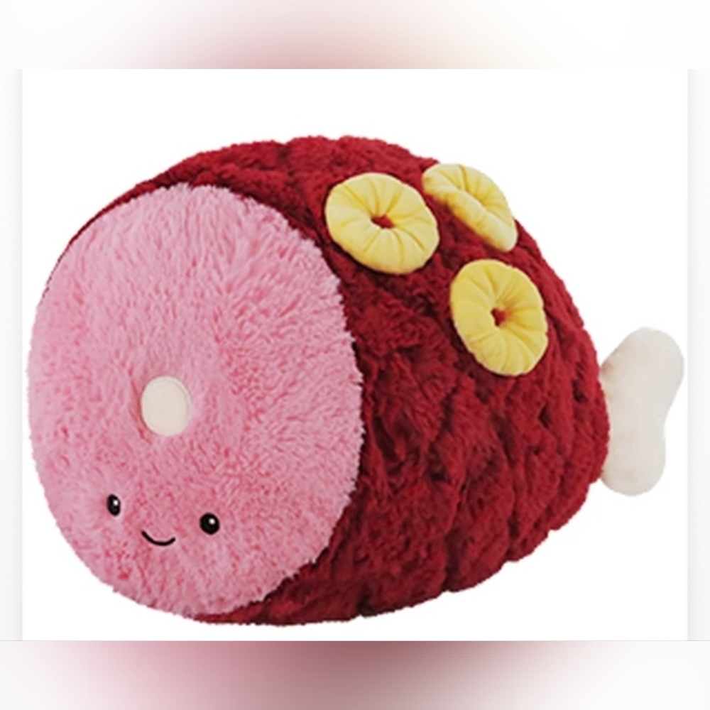 2017 Squishable Ham Comfort Food Plush Retired Large 18"